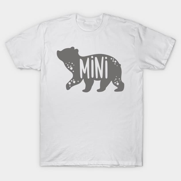 Mini Baby Bear T-Shirt by FunFamilyGifts